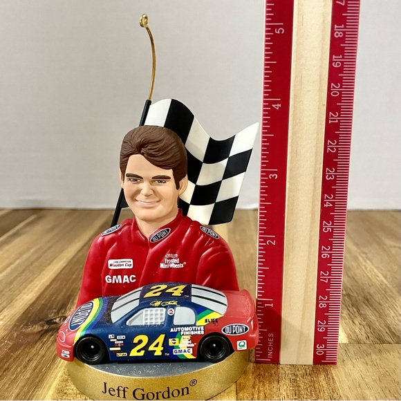Vintage Hallmark Jeff Gordon Handcrafted Christmas Ornament 1997 in Box - Picture 7 of 12